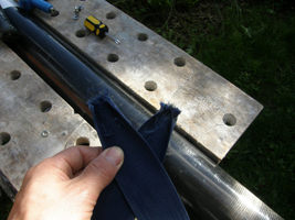 Kicker Webbing Broke