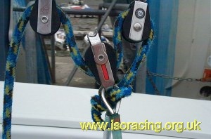 Alternative method of mainsheet tying pic 1 of 3